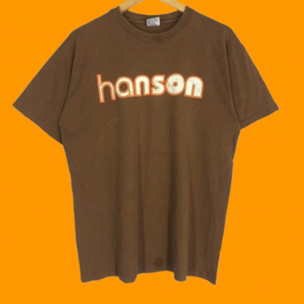 Hanson Vintage 90’s Brown Graphic T-Shirt